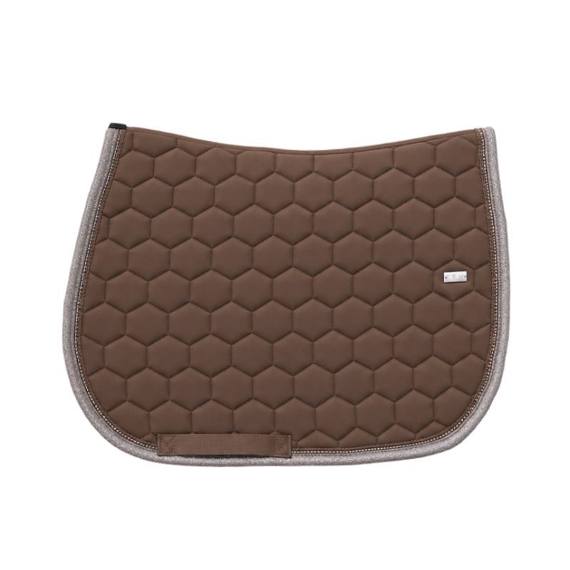 Tapis de selle cheval Atlas Obstacle GEM brownie