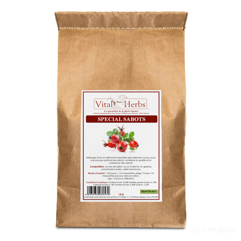 Spécial Sabots Forts Cheval Vital Herbs - Le Paturon