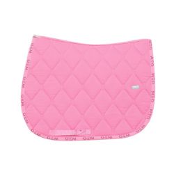 Tapis cheval Love Obstacle GEM rose tissu pailleté