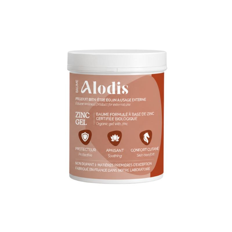 Zinc Gel Alodis peau cheval