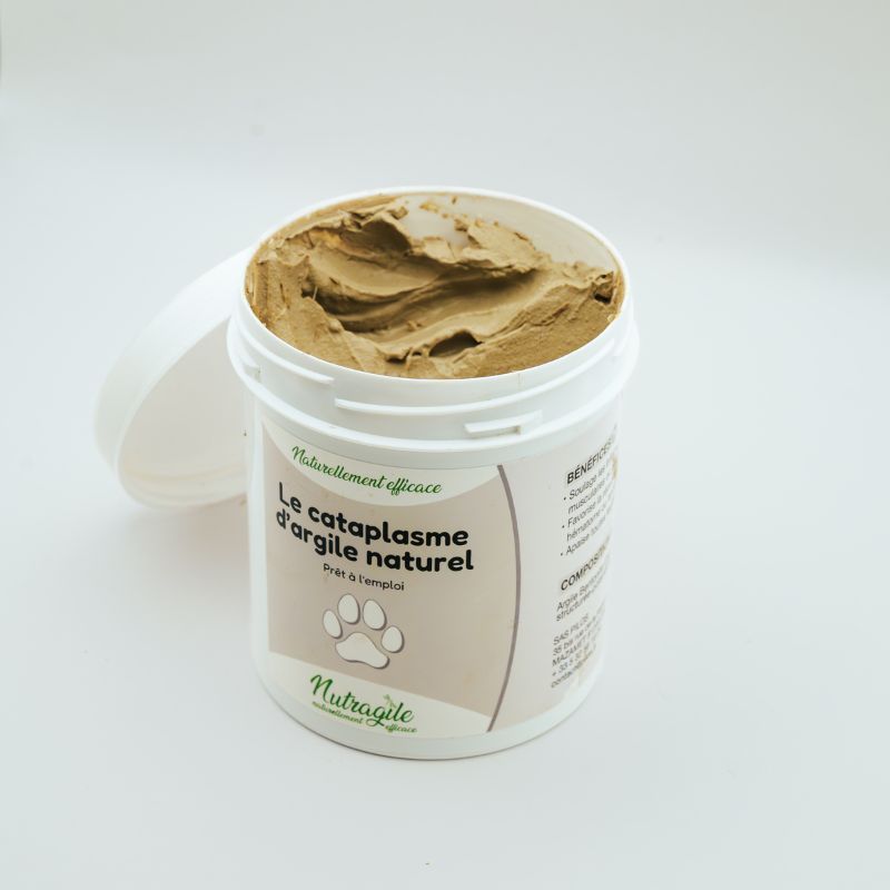 Cataplasme naturel argile chien et chat Nutragile 750g