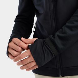 Veste sweat équitation homme Quest Horse Pilot noir