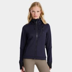 Veste sweat équitation femme Quest Horse Pilot marine