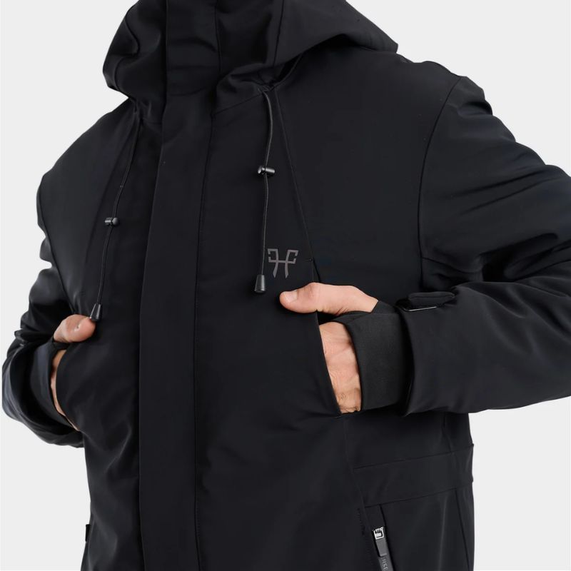 Veste longue équitation homme Integral Horse Pilot noir
