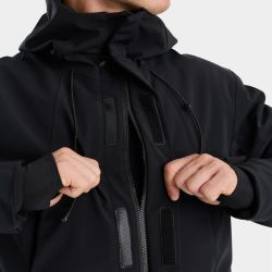 Veste longue équitation homme Integral Horse Pilot noir