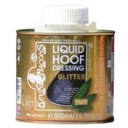 Liquid Hoof Dressing Glitter Or Edition Kevin Bacon's huile sabot cheval 500ml