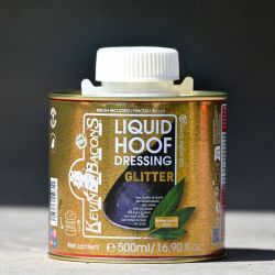 Liquid Hoof Dressing Glitter Or Edition Kevin Bacon's huile sabot cheval 500ml