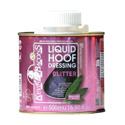 Liquid Hoof Dressing Glitter Rose Gold Edition Kevin Bacon's huile sabot cheval 500ml