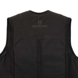 Gilet airbag équitation avec protection dorsale D30 niveau 2 Equestro noir