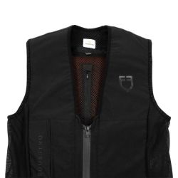 Gilet airbag équitation avec protection dorsale D30 niveau 2 Equestro noir