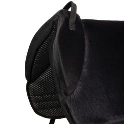 Tapis de monte à cru cheval Barebackpad Ultimate Harry's Horse noir