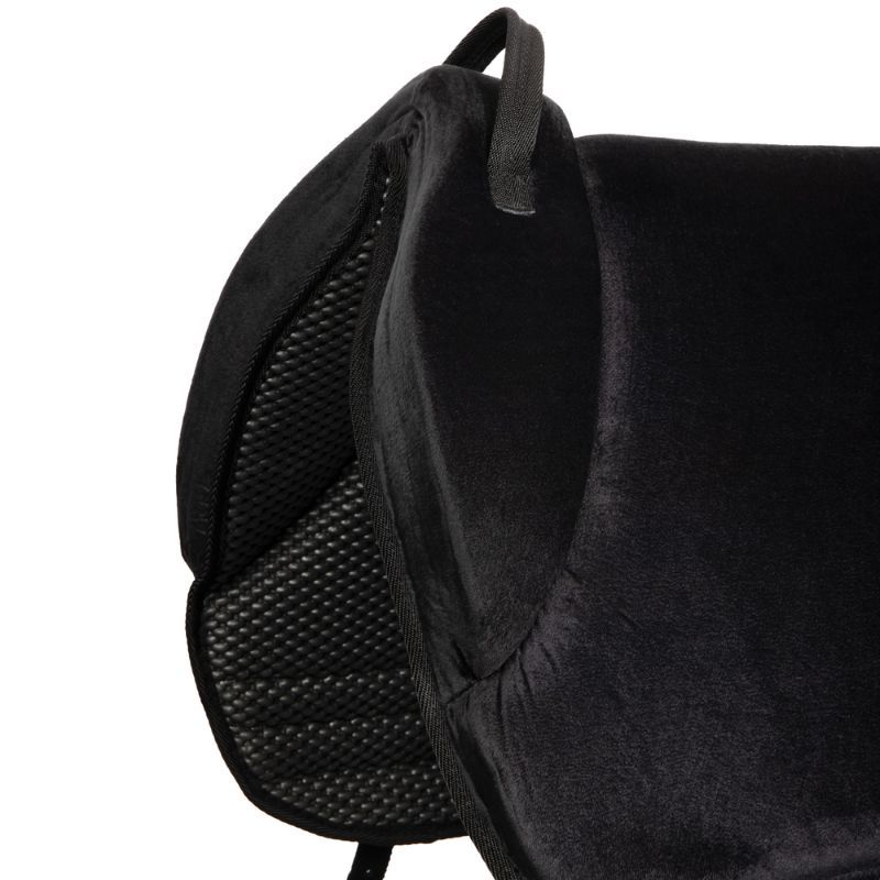 Tapis de monte à cru cheval Barebackpad Ultimate Harry's Horse noir