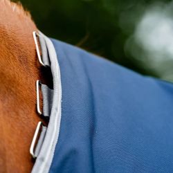 Couverture cheval extérieur Amigo 1200D 100g Horseware marine gris