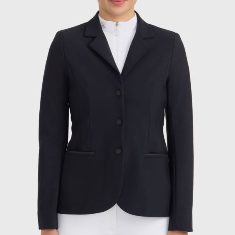 Veste de concours équitation femme Nebulia Harcour noir
