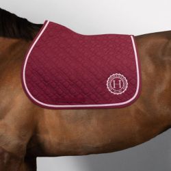 Tapis de selle cheval Cadence Harcour cso bordeaux