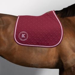 Tapis de selle cheval Cadence Harcour cso bordeaux