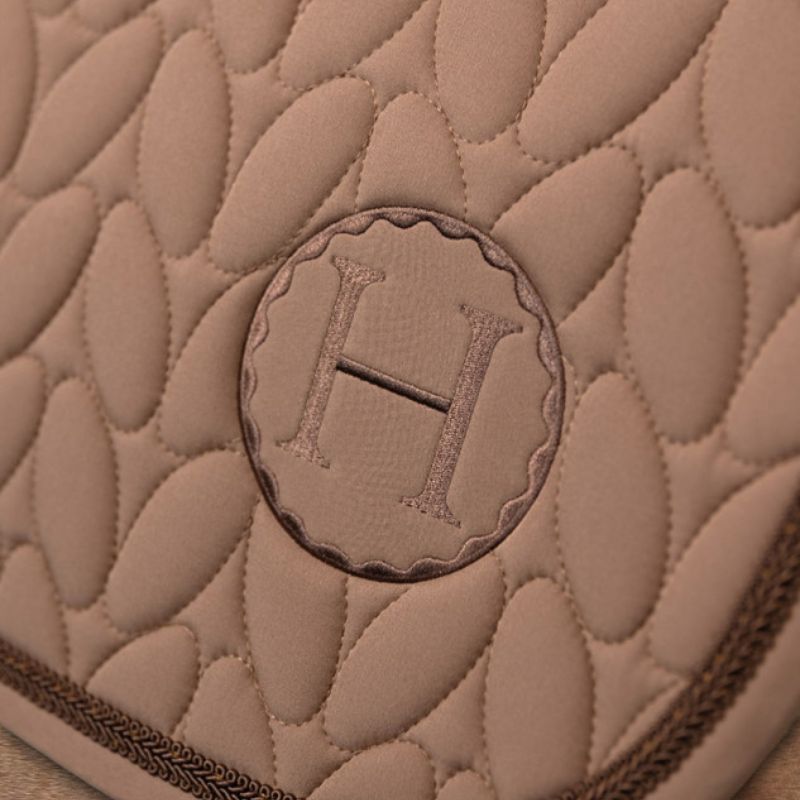 Tapis de selle cheval Cassiope Harcour moka cso