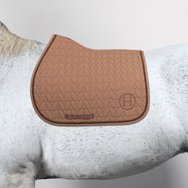 Tapis de selle cheval Cassiope Harcour moka cso