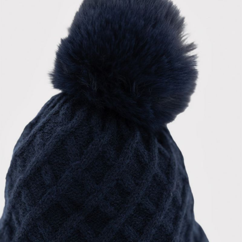Bonnet équitation Clementine Harcour marine