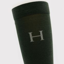 Chaussettes équitation Carly Harcour lot de 3 trèfle noir moka