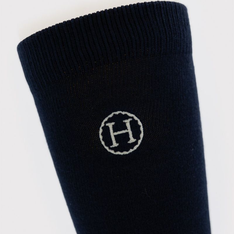 Chaussettes équitation Chris Harcour marine