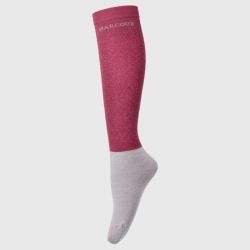 Chaussettes équitation Vaela Harcour lot de 2 blush