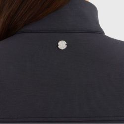 Sweat équitation femme Cassandre Harcour 1/2 zip noir