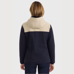 Veste chaude équitation femme Siam Harcour marine crème