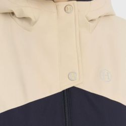 Veste chaude équitation femme Siam Harcour marine crème