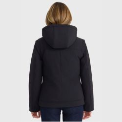 Parka équitation femme 2 en 1 Coralie Harcour noir