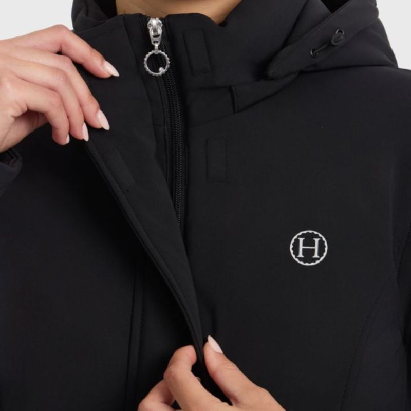 Parka équitation femme 2 en 1 Coralie Harcour noir