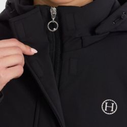Parka équitation femme 2 en 1 Coralie Harcour noir