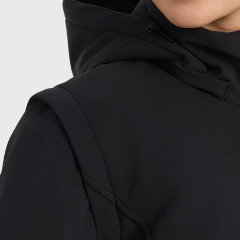 Parka équitation femme 2 en 1 Coralie Harcour noir