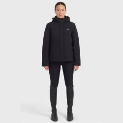 Parka équitation femme 2 en 1 Coralie Harcour noir