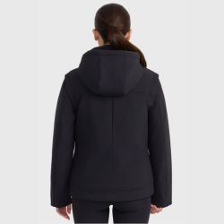 Parka équitation femme 2 en 1 Coralie Harcour noir