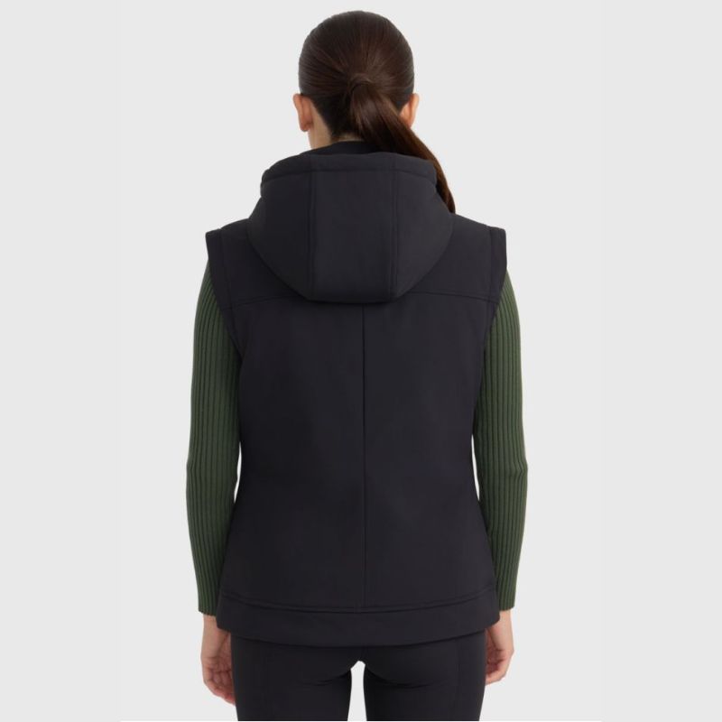 Parka équitation femme 2 en 1 Coralie Harcour noir