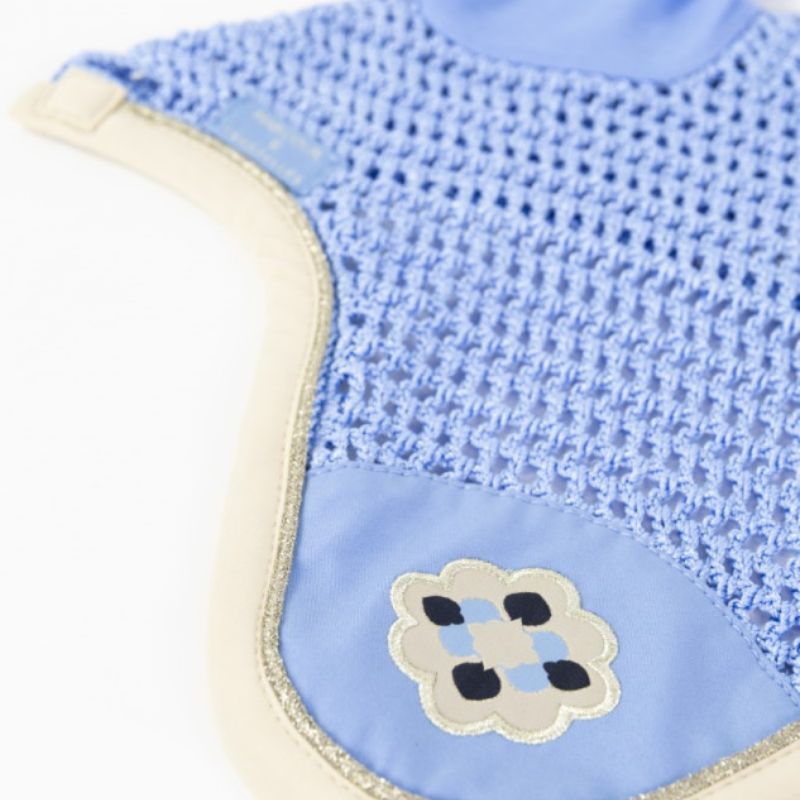 Bonnet anti-mouche cheval Charly Versailles Harcour bleu