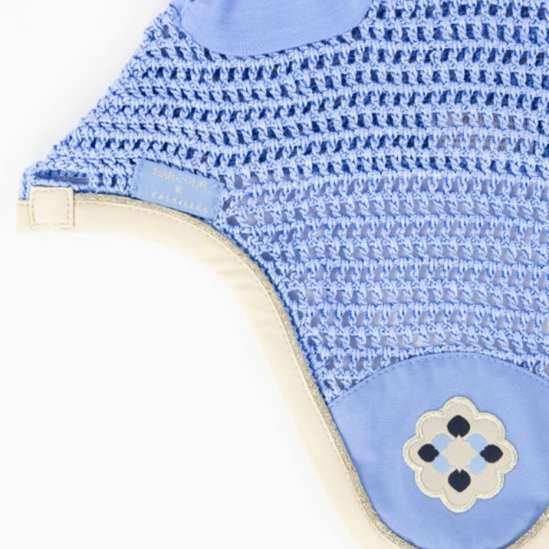 Bonnet anti-mouche cheval Charly Versailles Harcour bleu