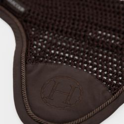Bonnet anti-mouche cheval Orion Harcour cacao