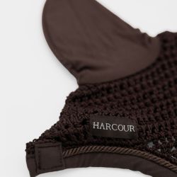 Bonnet anti-mouche cheval Orion Harcour cacao