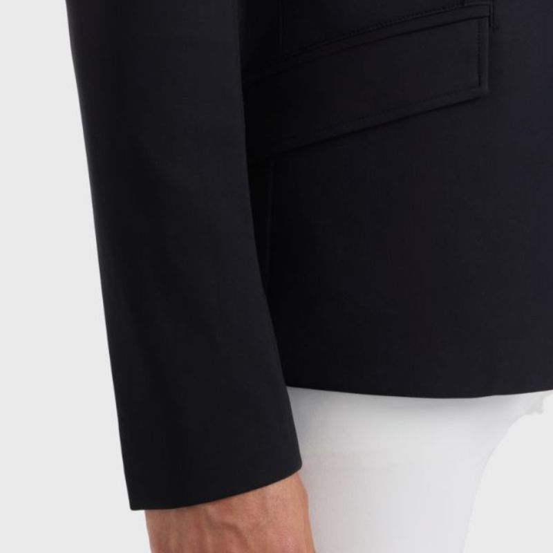 Veste de concours équitation homme Polaris Harcour noir