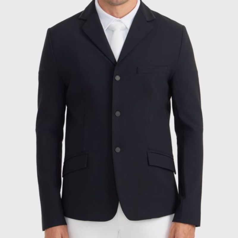 Veste de concours équitation homme Polaris Harcour noir