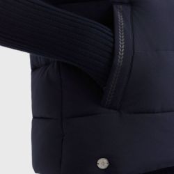 Gilet équitation femme sans manches Cinderella Harcour marine