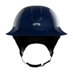Casque équitation Global First Lady TLS Bleu Shiny GPA