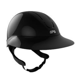 Casque équitation Global Gala Evo TLS Shiny GPA noir paillettes argentées