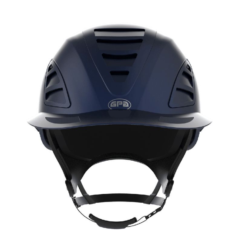 Casque équitation 4S First Lady TLS GPA bleu mat