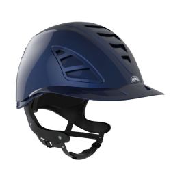 Casque équitation 4S First Lady TLS GPA bleu brillant