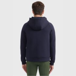 Sweat équitation homme technique zippé Connor Harcour marine