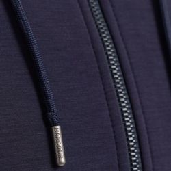 Sweat équitation homme technique zippé Connor Harcour marine
