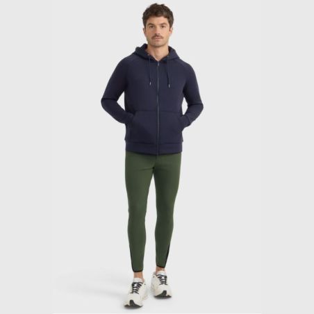 Sweat équitation homme technique zippé Connor Harcour marine
